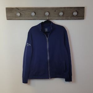 ⛳️Callaway Weather Series Men's Navy Zip-Up Jacket SZ M